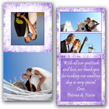 Press Printed Cards/Folded Card/Thank You Cards/Spine On Top/013 Square