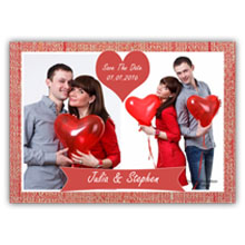 Press Printed Cards/Flat Card/Save The Date/029 Landscape