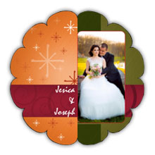 Press Printed Cards/Flat Card/Boutique Card/Wedding