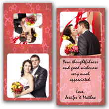 Press Printed Cards/Folded Card/Thank You Cards/Spine On Top/017 Square